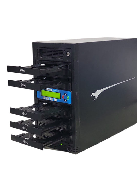 Kanguru Solutions 5 Bay Blu-Ray BD Rewriter Duplicator (5x LG BD rewriter) _
