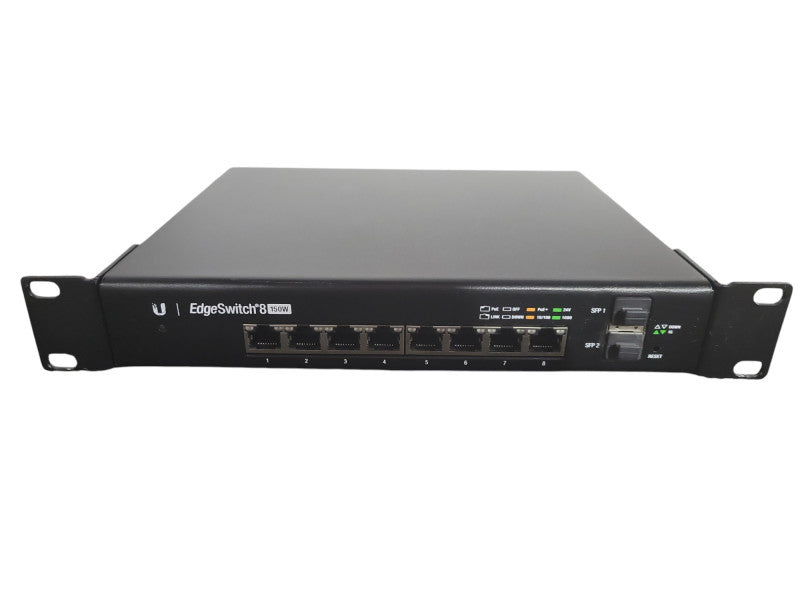 Ubiquiti ES-8-150W EdgeSwitch 8-Port Gigabit PoE+ Managed Switch !