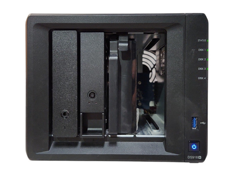 Synology DiskStation DS918+ 4-Bay NAS, 8GB DDR3, 2x2TB &1x 3TB HDDs