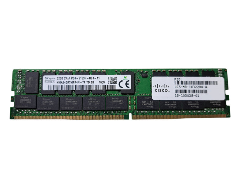 SK Hynix 32GB 2RX4 PC4-2133P-RB1-11 | DDR4 Server Memory Q