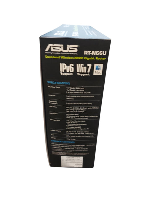 ASUS N900 WiFi Router (RT-N66U) Dual Band Gigabit Wireless Router