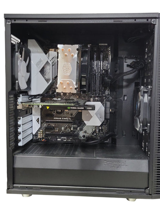 Custom/ASUS Tower PC Core I7-9700KF 3.60GHz, 16GB DDR4 Quadro K2200 GPU SEE _