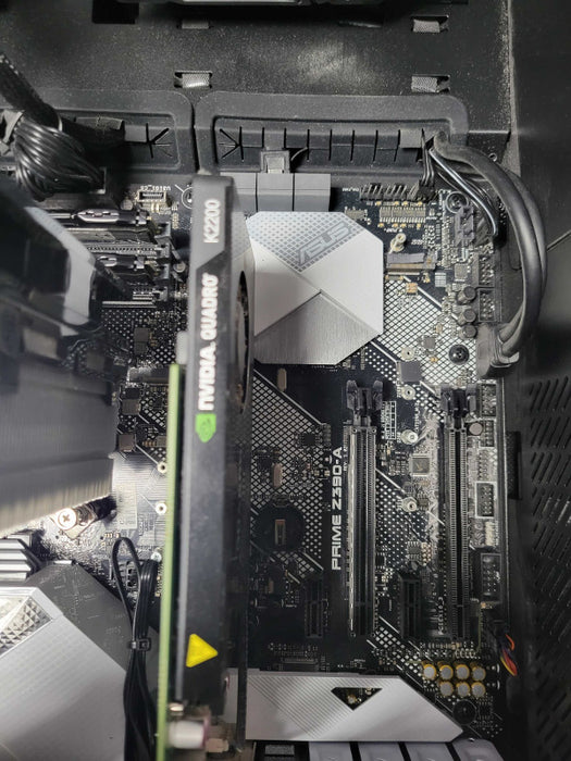 Custom/ASUS Tower PC Core I7-9700KF 3.60GHz, 16GB DDR4 Quadro K2200 GPU SEE _