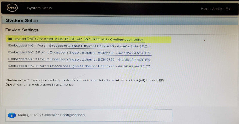 Dell PowerEdge R530 1x Xeon E5-2630 v3 32GB DDR4 H730 Mini - No HDD