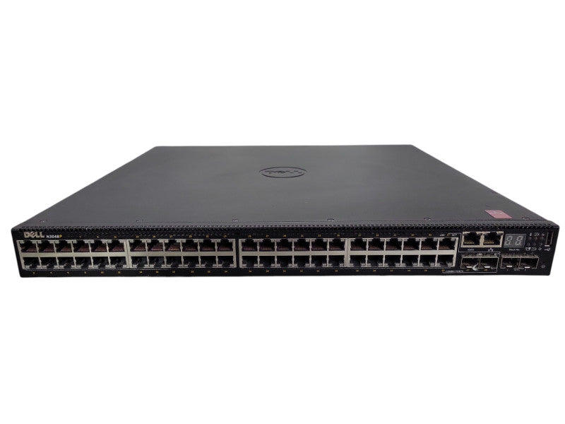 Dell N3048P | 48-Port Gigabit PoE+, 2x 10G SFP+ Managed Switch | 2x 1100W !