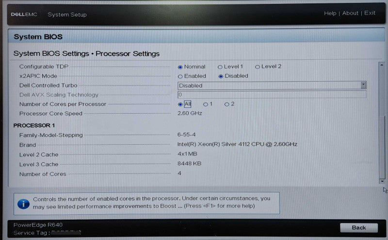 Dell PE R640 1U 8x2.5", Xeon Silver 4112, 32GB DDR4, 32GB DDR4, 2x1.2TB SAS
