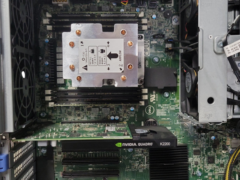 Dell 7820 Xeon Gold 5120 2.20GHz, 32GB DDR4, K2200, 480GB SSD + 8TB HDD _