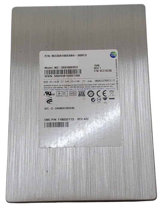 100GB SATA 3.5" Samsung SSD - Assorted models Q+