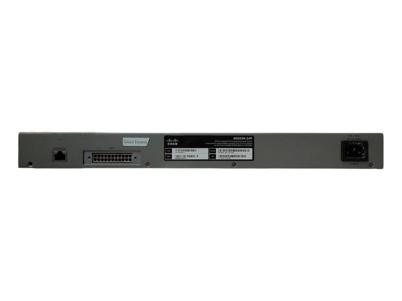 Cisco SG550X-24P-K9 24 Port 1GB/PoE 4 Port SFP+ Managed Switch, READ