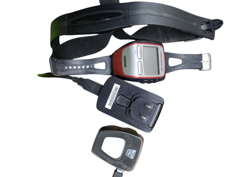 Garmin Forerunner 305 Heart Rate Watch w/ Box & Accessories
