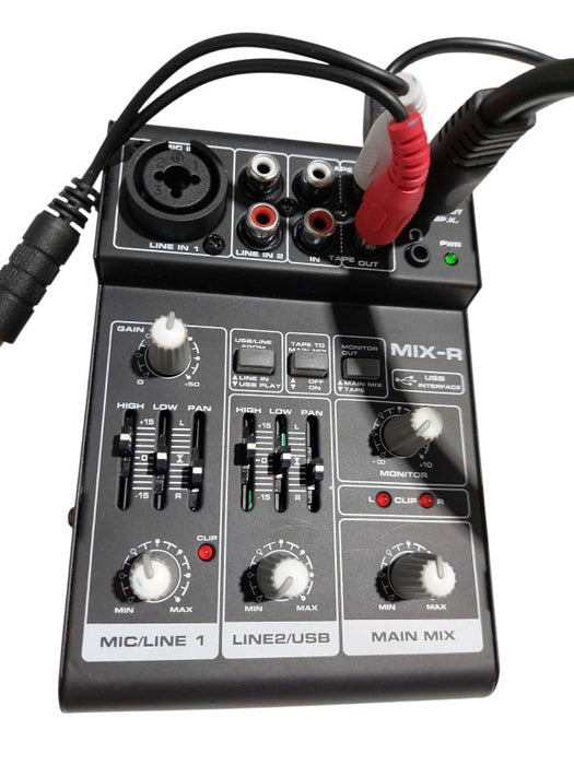 Talent Mini Mix-R Portable USB Mixer =