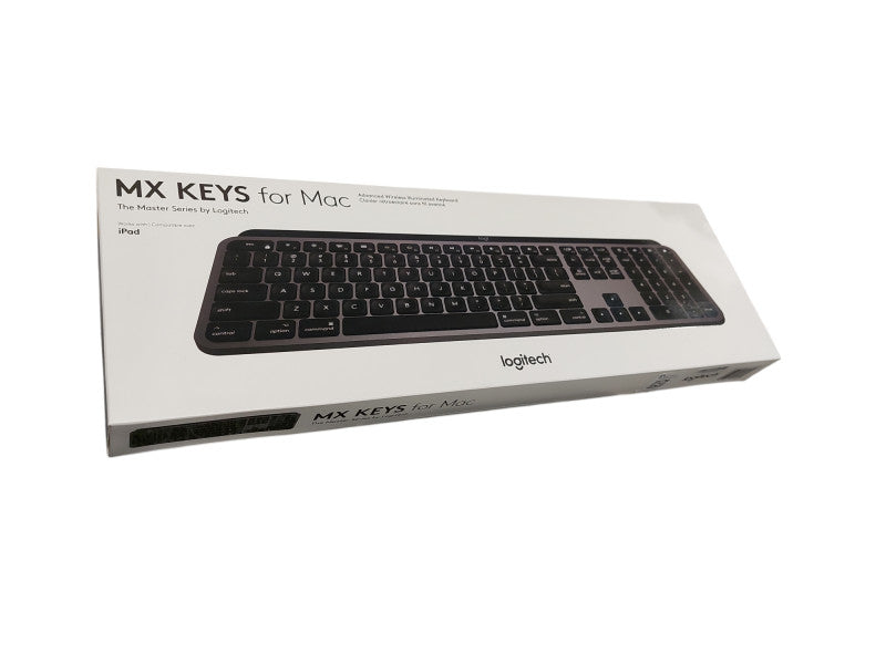 Logitech Bluetooth MX Keys for Mac Advanced Wireless Illuminated Backlight Q=