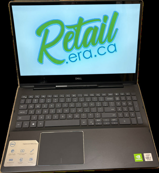 Dell Inspiron 7591 2in1 4K TOUCH i7-10510U MX250 GPU 16GB RAM 256 SSD READ  Lap200
