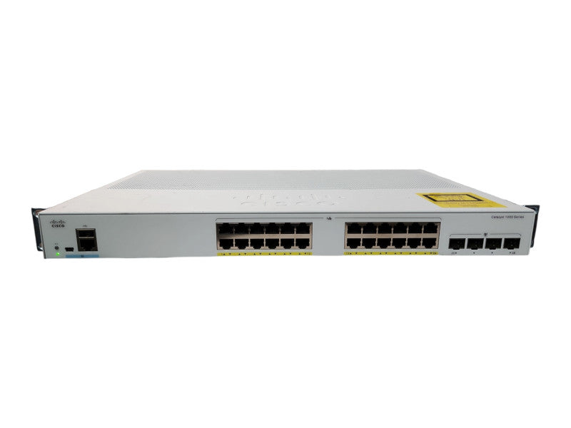 Cisco C1000-24P-4G-L V01, 24-Port Gigabit PoE+ 195W Managed Switch 4x SFP