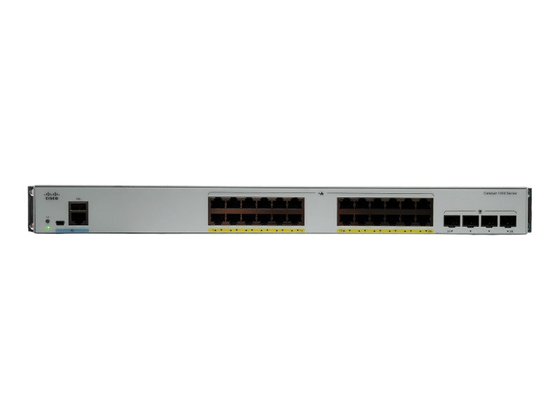 Cisco C1000-24P-4G-L V01, 24-Port Gigabit PoE+ 195W Managed Switch 4x SFP