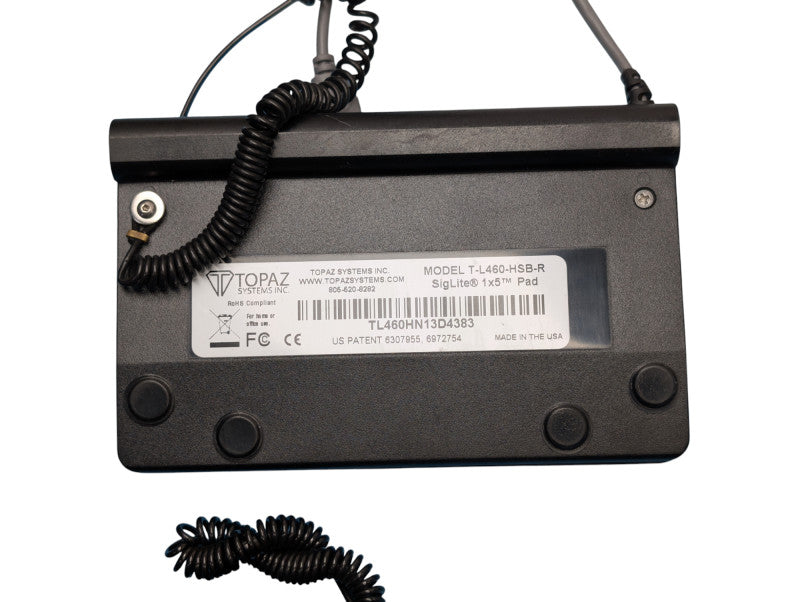 TOPAZ T-L460-HSB-R SigLite 1x5 USB Signature Capture Pad Q Q-