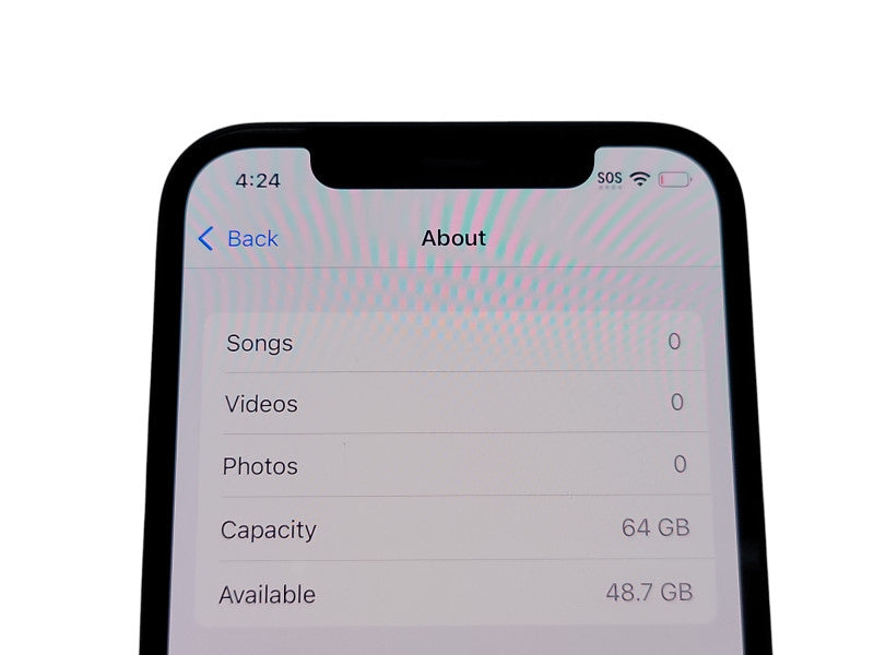 Apple iPhone 12 - 64GB - Space Gray [A2402] (