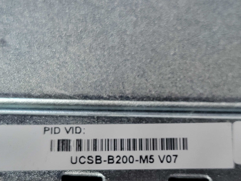 Cisco UCSB-B200-M5 Server Blade with 2x Xeon Gold 6134 CPUS, No RAM, SEE _