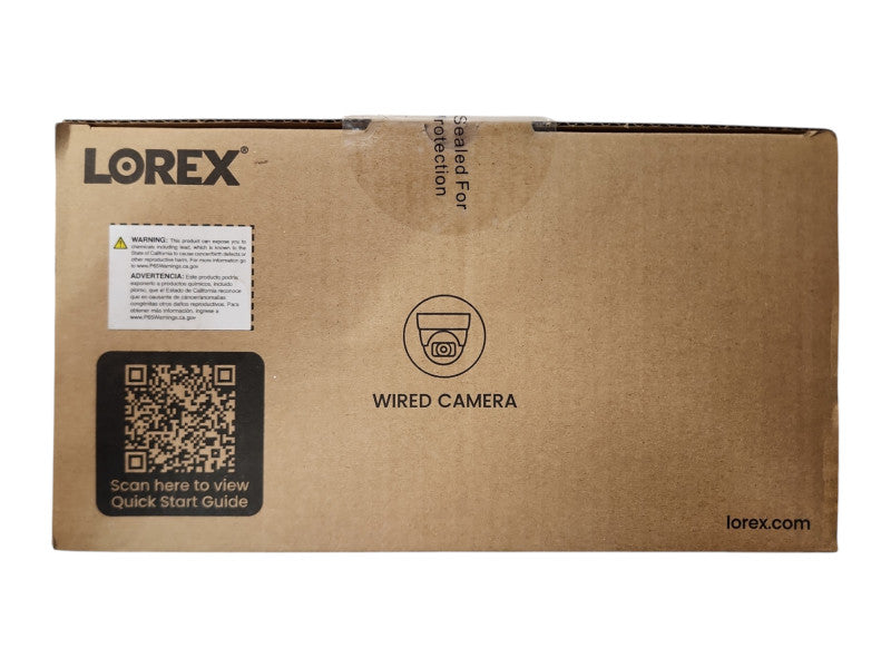 Lorex 4K Smart Security Lighting Deterrence E896DD Dome PoE IP Wired Camera