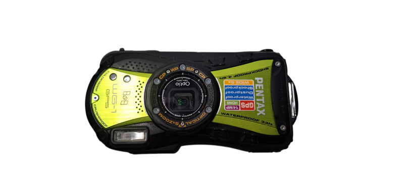 Pentax Optio WG-1-GPS Shockproof/Waterproof Digital Camera
