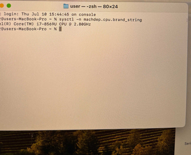 Apple MacBook Pro 13" 2019 Touch Bar i7-8569U 16GB RAM 512GB SSD READ