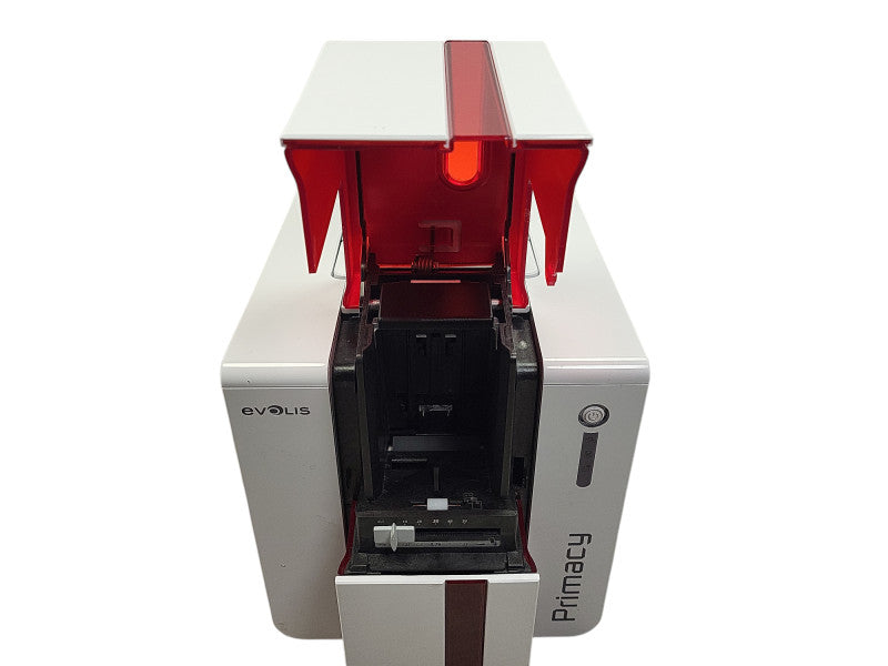 Evolis Primacy Expert PM1H0000RS ID Card Printer No Ribbon/AC READ $