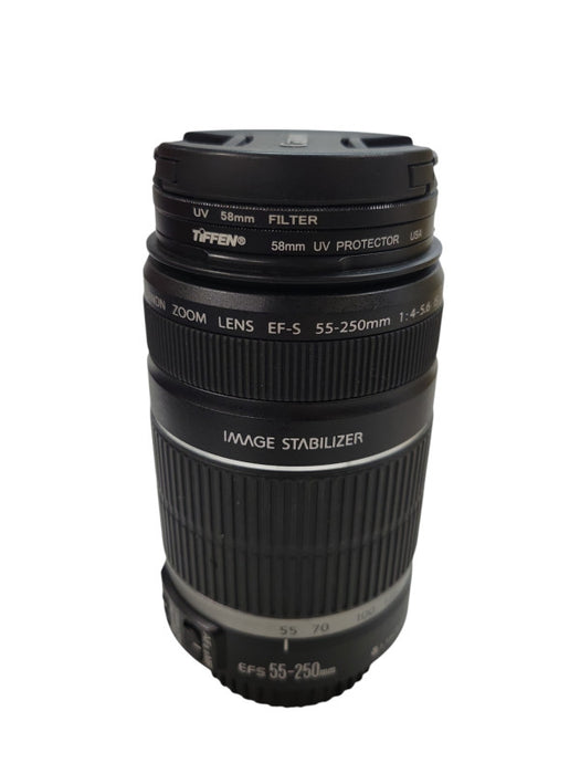 Canon Zoom Lens EF-S 55-250mm 1:4-5.6 IS %