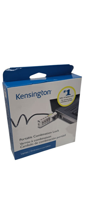 Kensington K64670AM Portable Combination Laptop Lock  Q