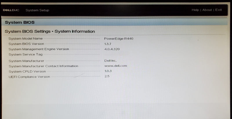Dell PowerEdge R440 1x Xeon Bronze 3104 64GB DDR4 H330 - No HDD