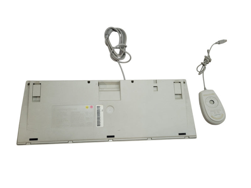 Apple Design Keyboard M2980 & Desktop Bus Mouse II M2706 %