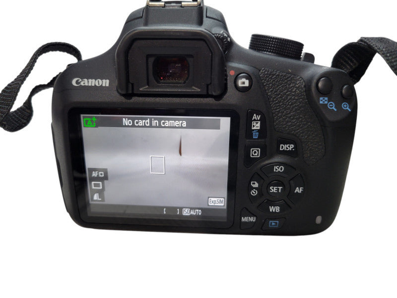 Canon EOS Rebel T5  DSLR w/ EF-S 18-55mm Zoom Lens + Battery %