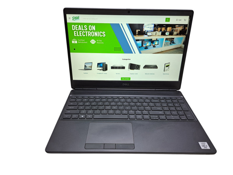 Dell Precision 7550 15.6" | Core i9-10885H, 64GB DDR4, 256GB NVMe, RTX 5000 ! Lap200