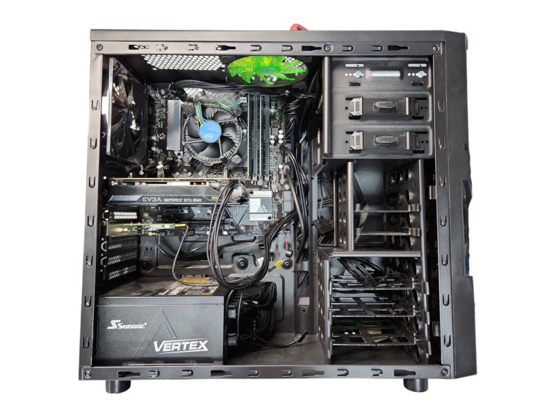 Custom PC, ASUS H370M-PLUS, i7-8700 3.20GHz, 16GB DDR4, GTX1060, No HDD