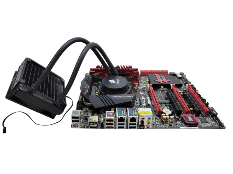 Intel Core i7-4770 ASRock Z87 Professional P1.50 16GB DDR3 + Liquid Cooling %