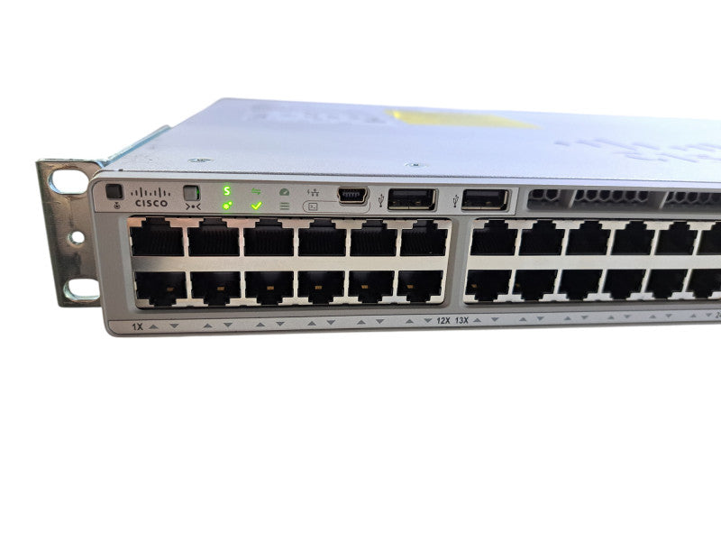 Cisco C9200L-48P-4X | 48x Gigabit PoE+ 4x10G SFP+ Switch | 1000W PSU