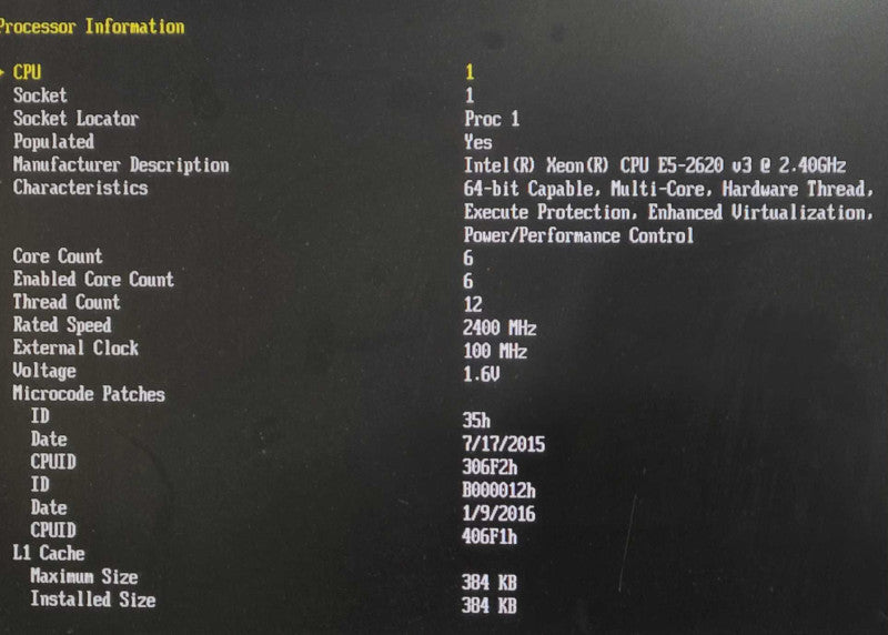 HP ProLiant DL360 Gen9 - Xeon E5-2620 v3, 32GB DDR4, H240ar, 2x 500W PSU