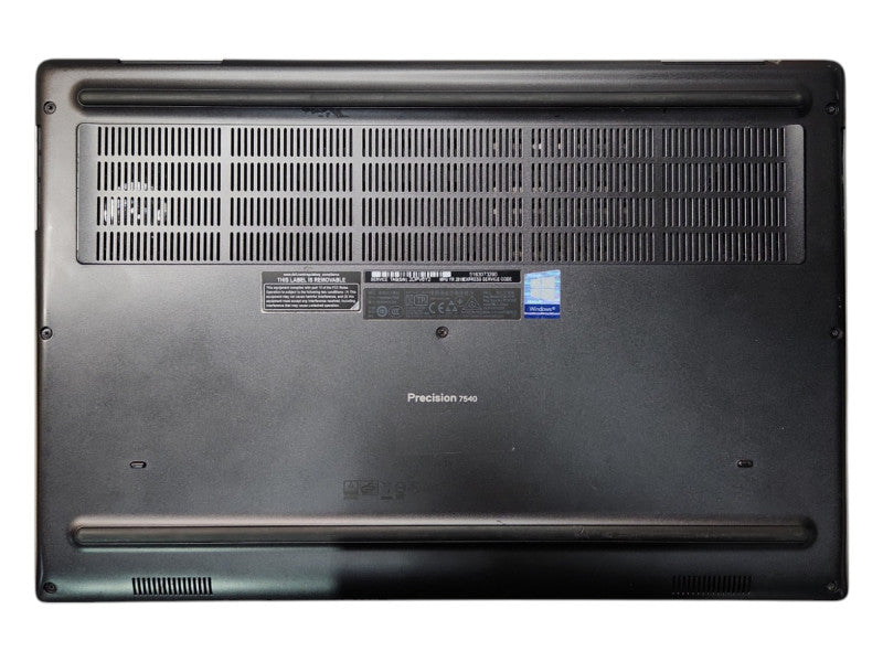Dell Precision 7540, Xeon E-2276M, 32GB DDR4, 256GB NVMe, RTX3000, PWR  Lap200