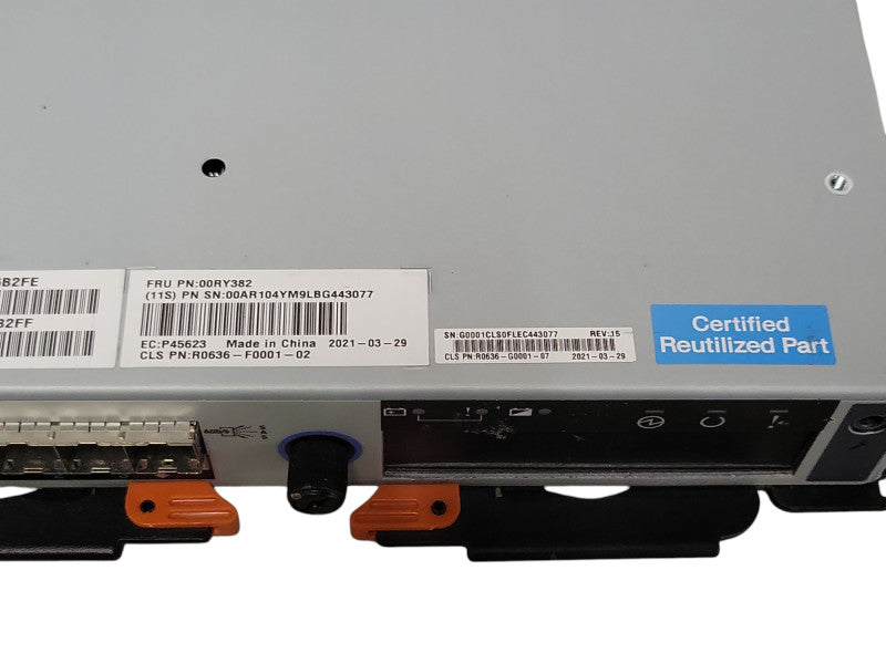 IBM 00RY382 R0636-G0001-07 Storwize V3700 Node Controller _