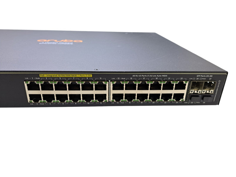 Aruba J9773A 2530-24G-PoE+ | 24 Port Gigabit PoE+ w/ 4x SFP Switch