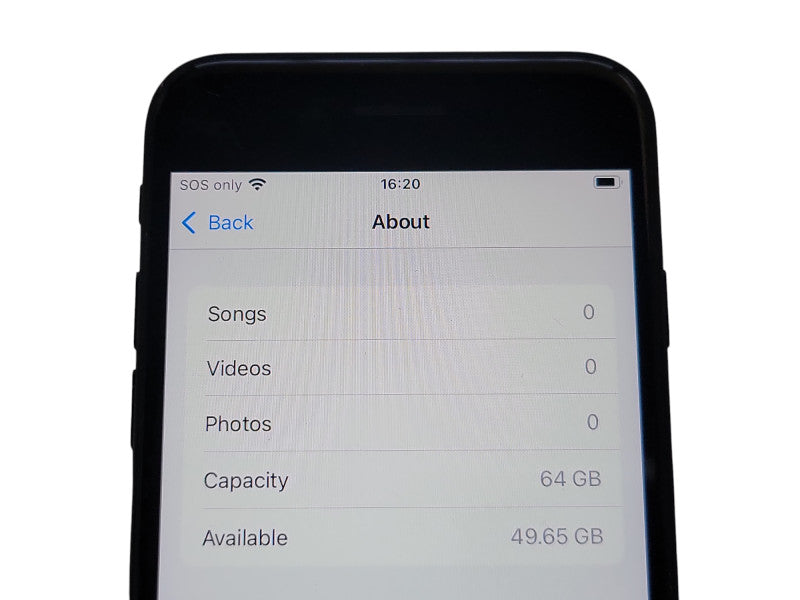 Apple iPhone SE 2 - 64GB - Space Gray [A2275] (