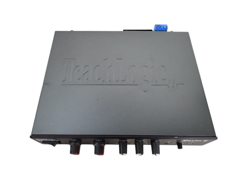 Teach Logic Maxim II IMA-420 2-Channel 16W Stereo RCA Mixer Amplifier !