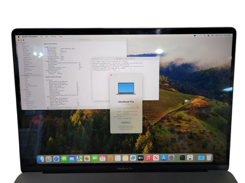Apple MacBook Pro 16-inch 2019 A2141, i7-9750H 16GB DDR4, 500GB SSD, 5300M !