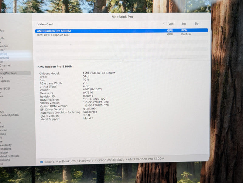 Apple MacBook Pro 16-inch 2019 Intel Core i7-9750H 32GB RAM 500GB A2141  -