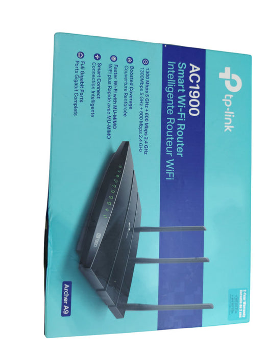 TP-Link AC1900 Smart WiFi Router (Archer A9)