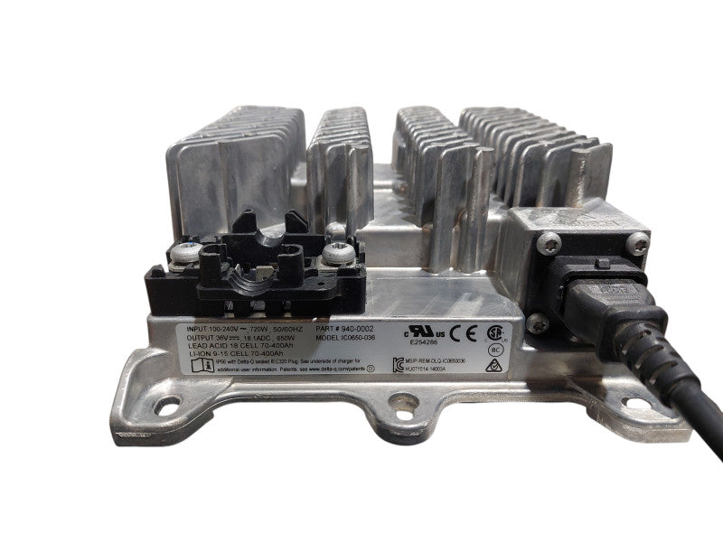 Delta-Q Technologies 36V Battery Charger PN: 940-0002 Model: IC650-036 =