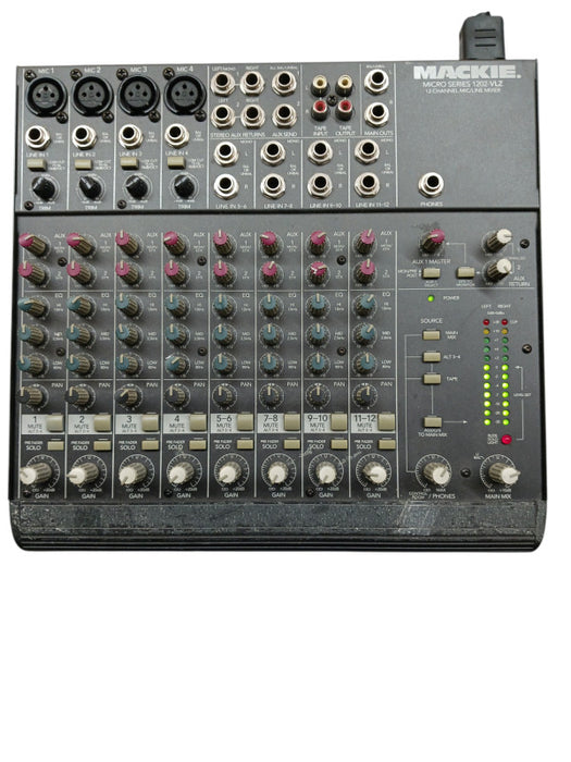 Mackie Micro Series 1202-VLZ 12 channel mic/line mixer