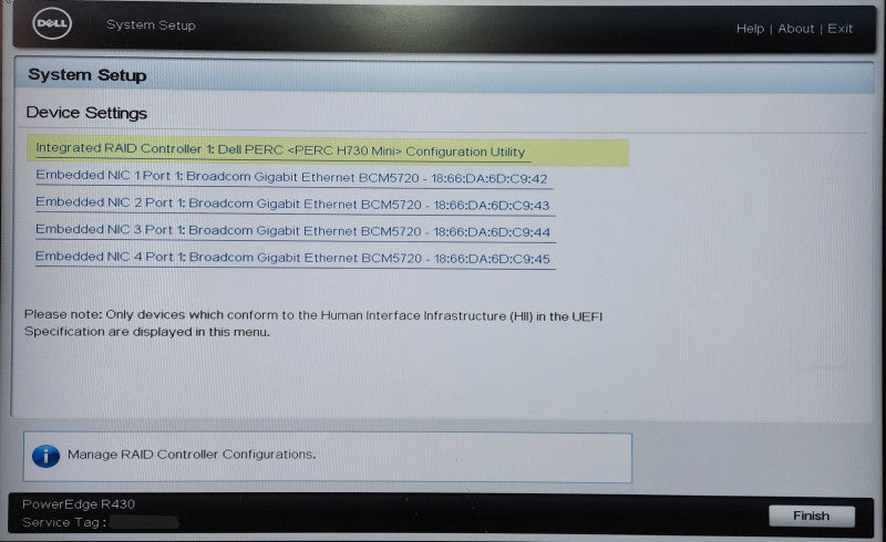 Dell PE R430 1U 8x2.5", 2x Xeon E5-2630Lv3, 128GB DDR4,4x1.2TB SAS,H730Mini