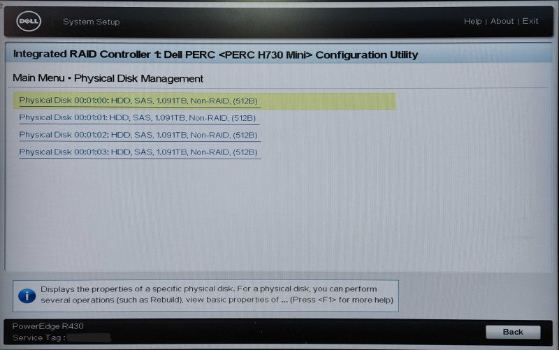 Dell PE R430 1U 8x2.5", 2x Xeon E5-2630Lv3, 128GB DDR4,4x1.2TB SAS,H730Mini