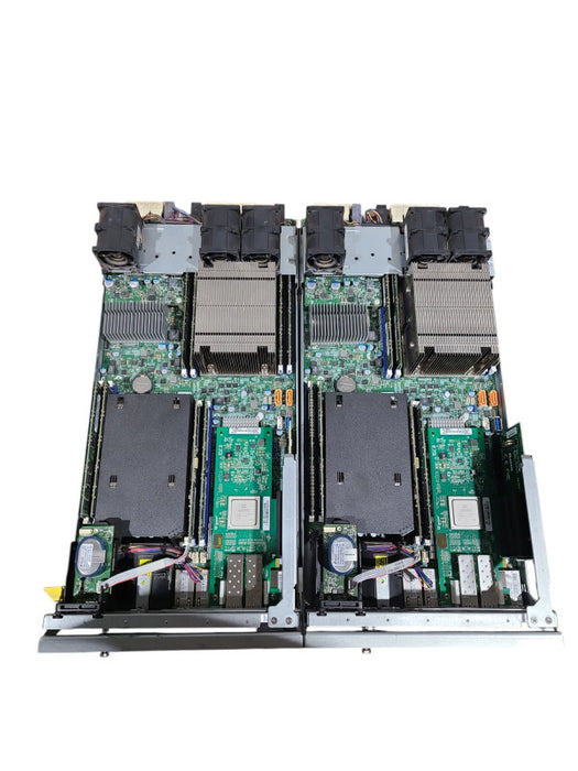 Supermicro CSE-937 - 2x X10DRS-3U, 4x Xeon E5-2640 v3, 224GB DDR4,  LSI RC