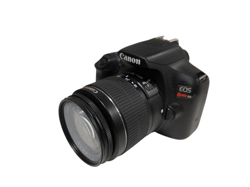 Canon EOS Rebel T6 DSLR Camera DS126621 Lens EF-S 18-55mm  =